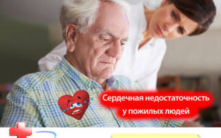 Как проявляется сердечная недостаточность у пожилых людей